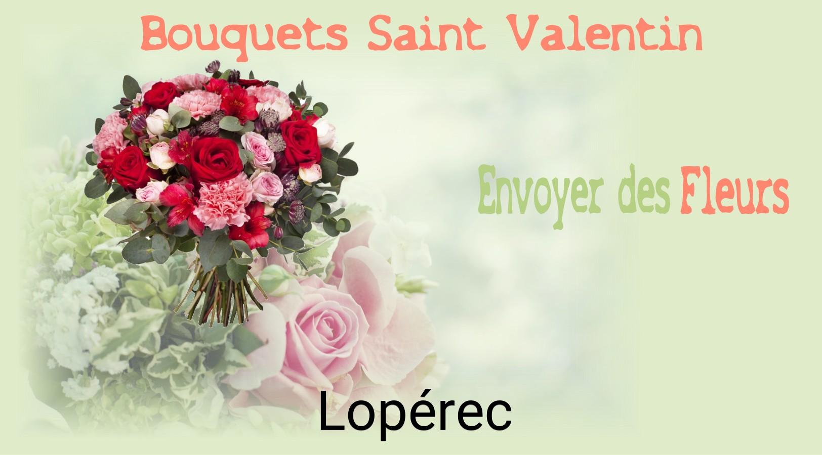 Roses de Saint-Valentin livrées à Lopérec